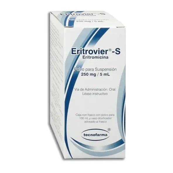 Eritrovier-s 250 Mg Susp 100